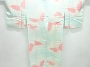 蝶模様単衣長襦袢